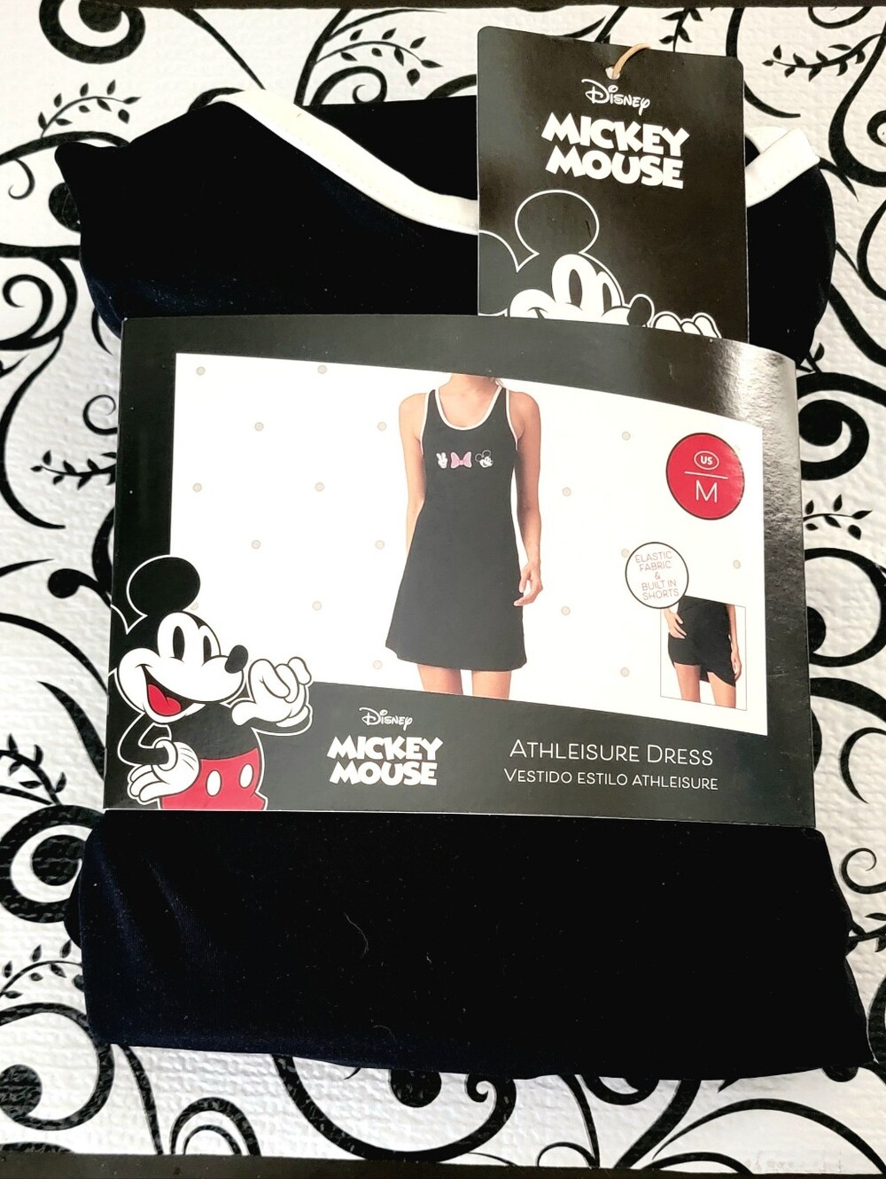 NWT! Disney Mickey & Minnie Mouse Athletic Tennis Dress Size M for Women Sports - Picture 3 of 5